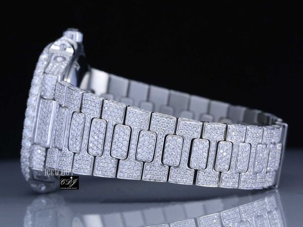 Ly7y Механический высококлассный бренд пользователь Moissanite Diamond Watch для мужского оригинального ручного набора