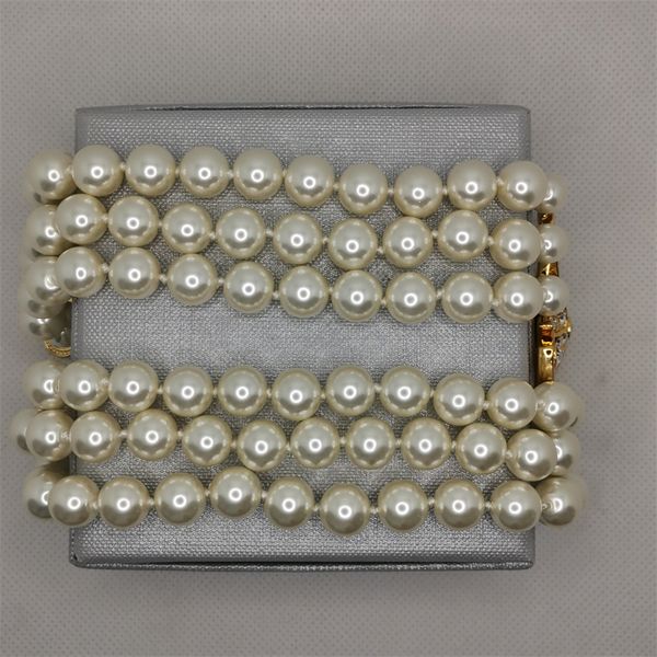 Vivian-Halskette, Saturn-Orbit-Anhänger, Perlenkette, Armband, Silberkette, Ohrringe, Vintage-Designer-Schmuck, Halsketten mit Box