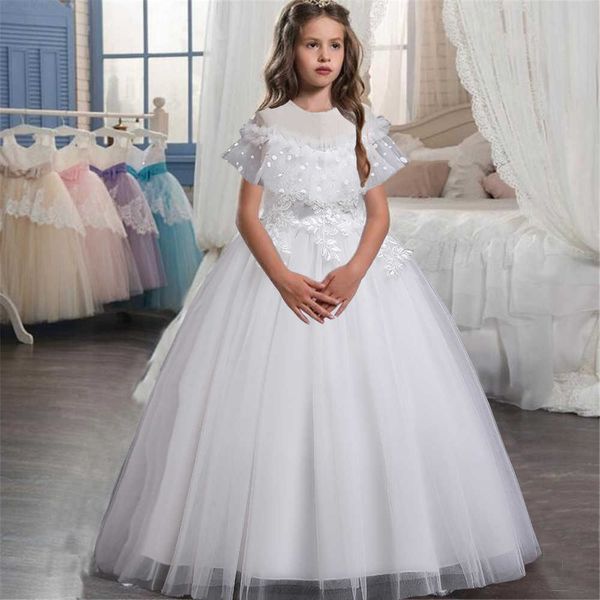 Mädchenkleider, formelles Brautjungfernkleid für Mädchen, elegante Prinzessin, Abschlussball, Ballkleid, Kinder, Hochzeit, Party, Kinder, Abendkleider