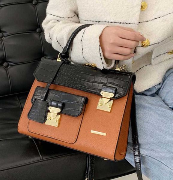 Weibliche Mode Handtaschen Beliebte Mädchen Umhängetaschen Totes Frau Marke Schulter Geldbörse Mini Platz Messenger Tasche 8206