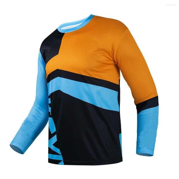 Giacche da corsa Abbigliamento da ciclismo Abbigliamento sportivo professionale Maglie da bicicletta fuoristrada Maglie da discesa per moto Camicie da mountain bike a maniche lunghe