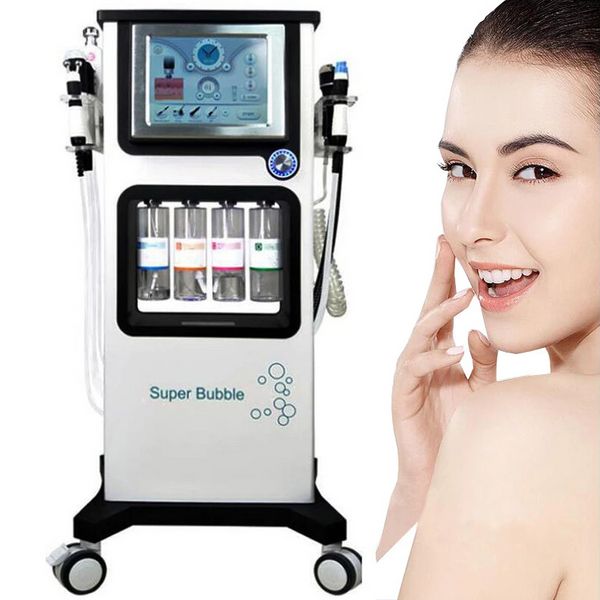 Alice Super Bubble 7 в 1 ультразвуковой гидромасаж Aqua Peeling Skin Oxygen Hydro Bio Lifting Machine