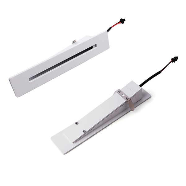 Lâmpadas de parede de parede externa embutidas de 3W luminárias de rua LED de escada LED AC85-265V Luzes de parede de canto Stações Uurastar