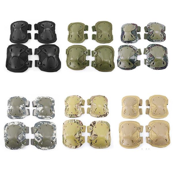 Joelheiras cotovelas joelheiras táticas joelheiras cotonetes cotonetes militares airsoft battball battle kneepads esportes ao ar livre caçar equipamento de proteção de trabalho j23030303