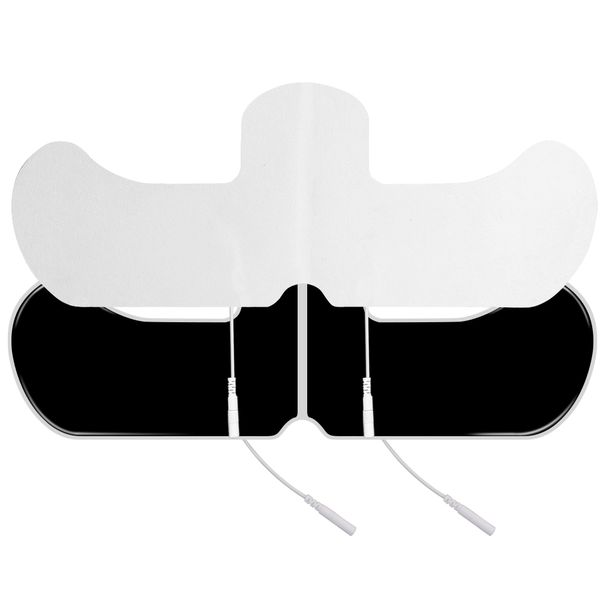 Zehn-Elektroden-Pads Spa-Körpermassage EMS Leitfähiges Gel-Pad für Schulter-Rücken-Akupunktur-Therapie-Massagegerät Pulsstimulator Elektro-Pad