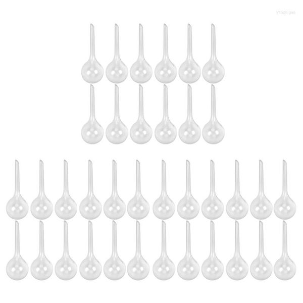 Equipamentos de rega 36 pcs lâmpadas plantões automáticos globos auto-águas de água plástica Bolas de água de água para jardim para o dispositivo para