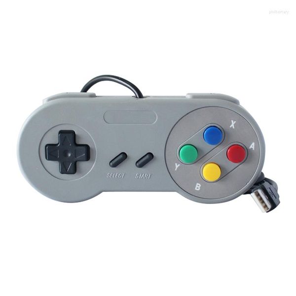 Controller di gioco !! Controller Wired Universal Classic USB GamePad Joysticks PC Video Console Control di controllo Joypad per SNES