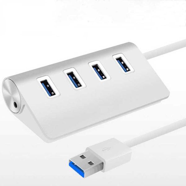 Universal Hub USB de alta velocidade 5 Gbps Multi 3.0 4-Porta Splitter Aluminium Adapter Expander para notebook para laptop para PC