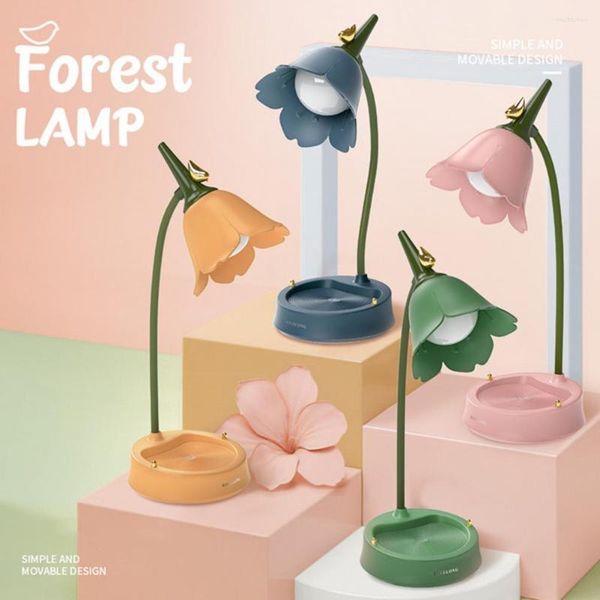 Lâmpadas de mesa 1 Definir design de mangueira flexível LED LEAD LAMP