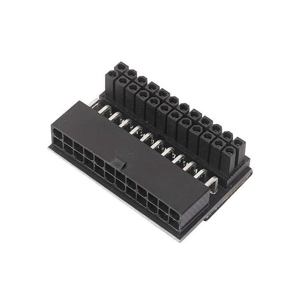 ATX 24 pin Atx 90 gradi da 24 pin a 24 pin Adattatore di alimentazione Scheda madre Connettori scheda madre Cavi di alimentazione modulari
