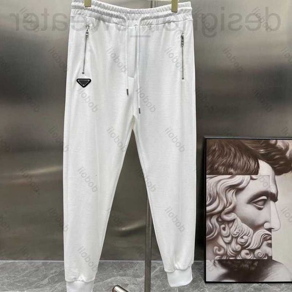 Calça masculina designer masculino casual jogando pistas de moletom clássico clássico Pant outumn winter mulher mulher ao ar livre academia de moletom lateral estiloso zíper riq1