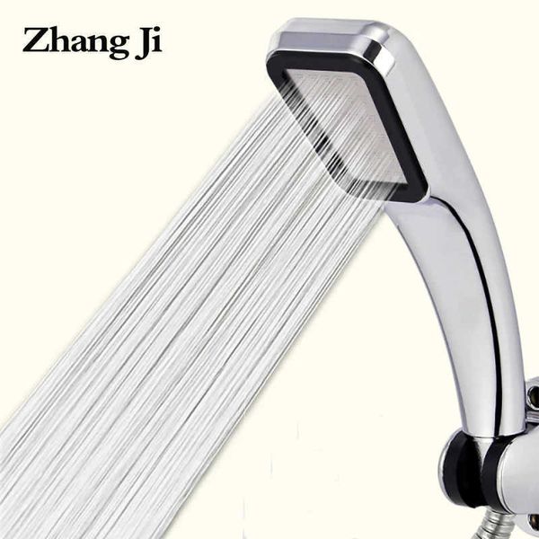 Badezimmer-Duschköpfe ZhangJi Dropshipping Link 300 Löcher Duschkopf Wasserspar Hochdruck-Sprühdüse Badezimmer-Zubehör J230303