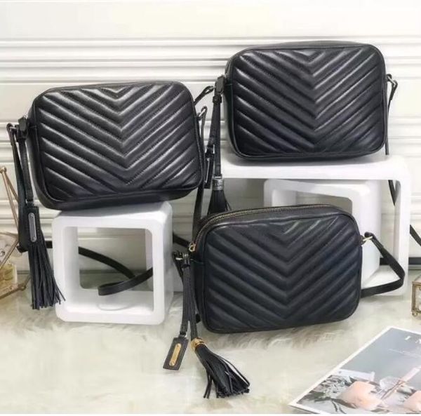 dhgate Kamerataschen aus echtem Leder für Damen, modische Umhängetaschen, Handtasche aus Rindsleder, Presbyopie-Kartenhalter, Geldbörse, Abendtasche, Messenger-Damen