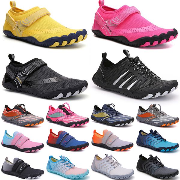 Sports Black Water Swimming Men White Women White Women Grey Blue Red Outdoor Beach Shoes Wo