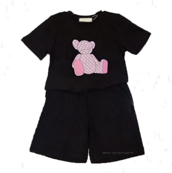 Baby Jungen Kinder Kleidung Sets 2PC Sommer Kinder Oansatz Kleidung Outfits Anzüge Hemd Kurze Hosen Marke Mädchen Sets