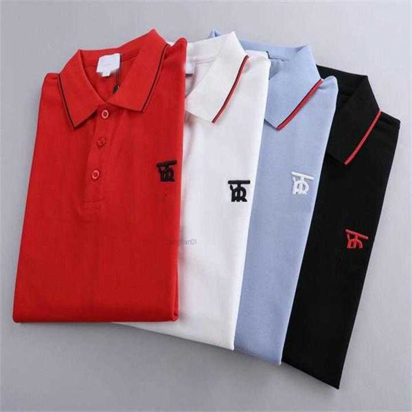 Polo da uomo 2023 Designer fashion top business abbigliamento Polo HugoS colletto ricamato dettagli manica corta polo da uomo multi-colore multi-colori Tee778