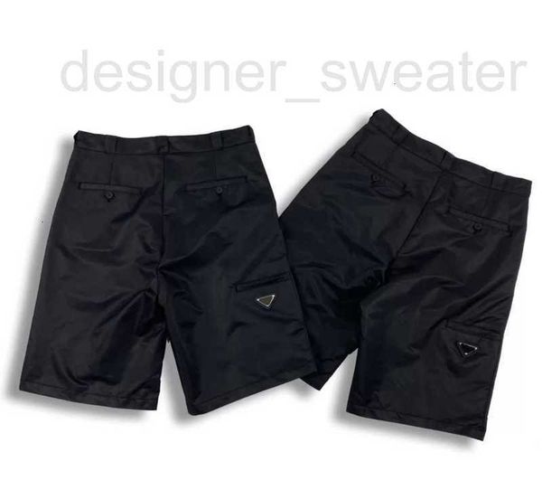 Shorts masculinos designer 2021 shorts masculinos calça clássica de rua clássica de moletom de zíper básico Pocket duplo casal nylon roma macia e respirável praia de verão xícara curta