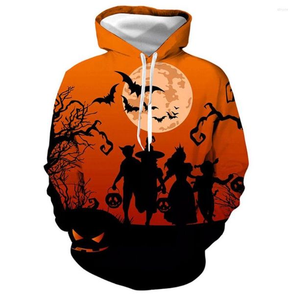 Moletons de capuz masculino Flame de halloween streetwear 3d capuz estampado casal pulôver sweatshirt cenas esportivo sportswear size grande homem casaco