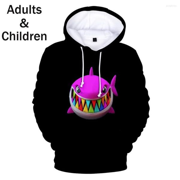 Herren Hoodies Schwarz 3D Gedruckt 6IX9INE Männer Sweatshirts Frauen Herbst Kinder Streetwear Hoodie Jungen Mädchen Pullover