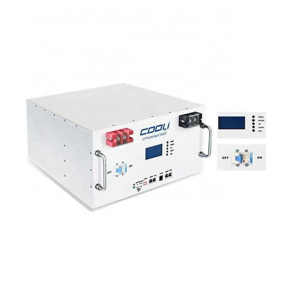 Cooli 48 volts 100Ah Bateria de íons de lítio 24V LIFEPO4 BATERIA 200AH 5 KW Bateria de lítio