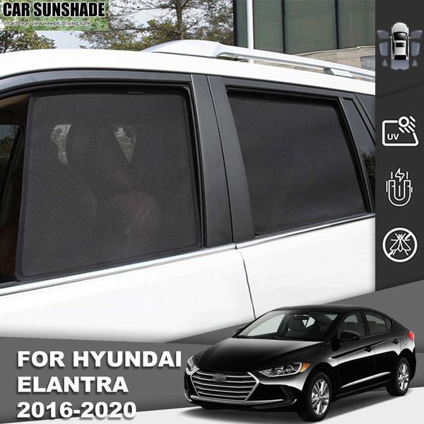 NOVO PARA HYUNDAI ELANTRA AD 2015-2020 AVANTE MANTENCE MAGNETIC CARRONSHADE PARA GROJO FRONTSHOMENTO DA CORTULA CORTULA Janela lateral Sun Somb