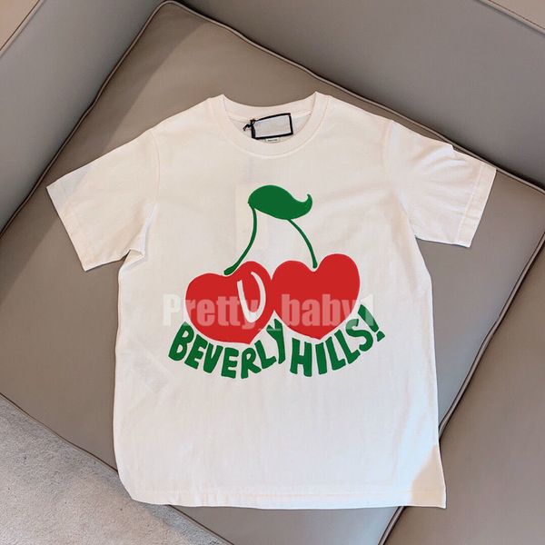 Sommerkleidung für Kinder, T-Shirts für Mädchen und Jungen, bedruckt, T-Shirts aus 100 % Baumwolle, für Kinder und Erwachsene, kurzärmelige Oberteile, Eltern-Kind-Kleidung