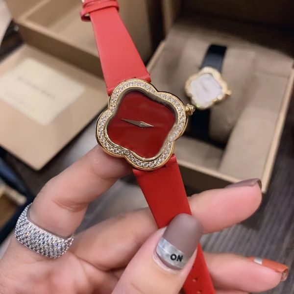 Relógio barato moda designer relógios de quartzo senhoras nobre e elegante conjunto de diamantes relógios tamanho 29mm 34mm relógios à prova d'água relógio feminino de alta qualidade