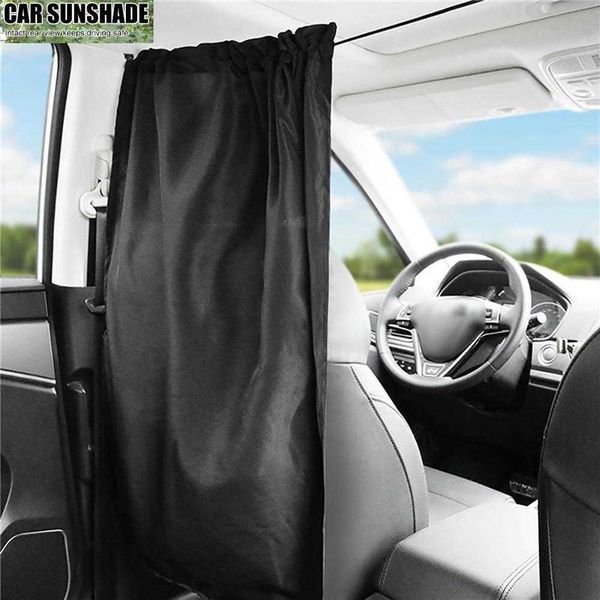 Tende da divisore nuovo automobile per la partizione posteriore anteriore Sun Shade-Privacy Travel Interior Shade Shades Simplettabile Candertura semplice