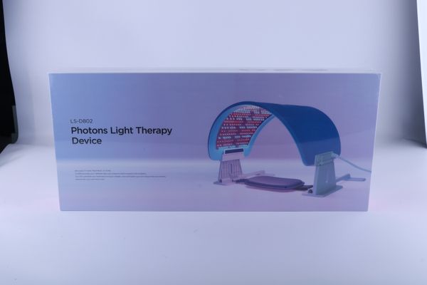 Health Beauty PDT Lampe Dampf Hautverjüngung Gesichtsaufhellung LED Rotlichttherapie Schönheitsgerät Maschine Health Beauty 7 Farben Lichter