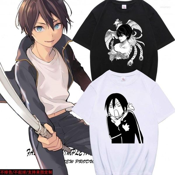 T-shirt da donna Abbigliamento donna Noragami T-shirt stampate per uomo Abbigliamento anime YATO Stampa Cute Thin Spring Summer Fashion Boy Girl