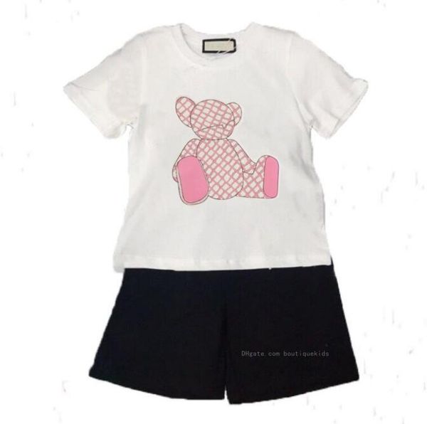 Completi di abbigliamento per neonati Completi per magliette Pantaloncini per bambini Completi per bambina Completi per bambini T-shirt per bambini estivi Pantaloni