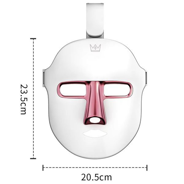 Máscara facial de fótons de beleza de saúde para rejuvenescimento de pele Remoção de rugas Máscara led de pescoço facial Profissional 7 Cores PDT