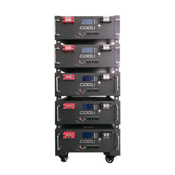 20kW 48V800AH 40KWh Bateria de lítio Ciclos profundos personalizados de alta tensão 200V 300V 400V 1000KWh Battery Rack Gabinete