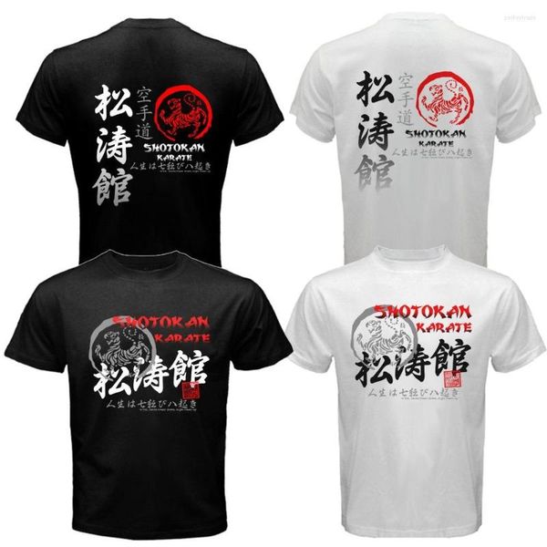 Мужские футболки для дзюдо боевые искусства MMA Футболка с коротким рукавом хлопковой топ идеально подходит для повседневной одежды EST 2023 Модные рукава на заказ футболка