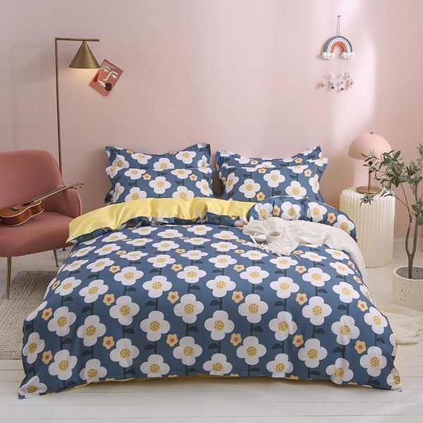 Постилочные наборы Songkaum Summer Home Textile Party Polyester Cover Cover Sheet Pillowcass Boy Kid Teen Girl Set Set