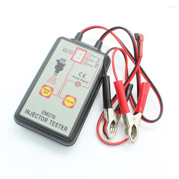 Profissional 12V Injector Tester Automotive Fuel 4 Modos de pluse