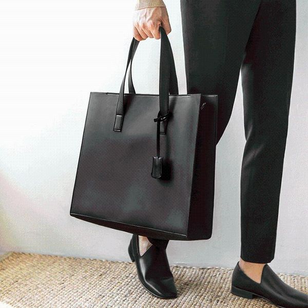 Портфазы мессенджеры сумочки для бизнеса портфеля женские сумки дизайнерские документы Краткий корпус мода простые кожа
