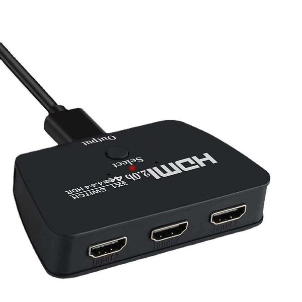 Interruttore tre in uno borsa HDMI 2.0 Interruttore 3 * 1 4K / 60HZ HDCP2.2