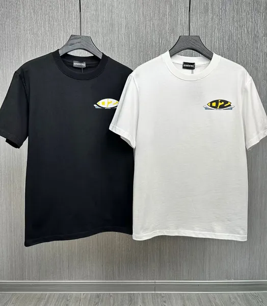 DSQ Phantom Turtle Men's Fit Fit Fuse Designer T-рубашки черно-белая логотип серфинга классная футболка для футболки для летней моды.