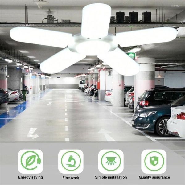 Lampade a sospensione 75w Ac85-265v Led Garage Light 30000lm Angolo regolabile Risparmio energetico Soffitto super luminoso all'ingrosso