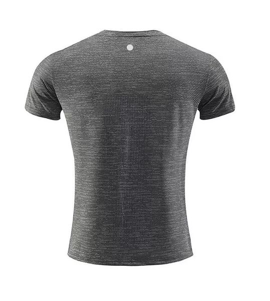 Ll yoga roupas homens camisas ao ar livre nova ginástica de ginástica malha de futebol de futebol esportes de camiseta rápida seca shirt macho magro