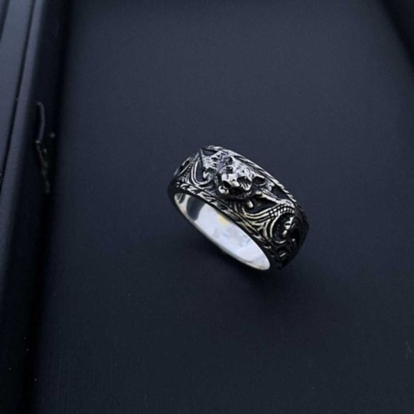 60% DI SCONTO 2023 Nuovi gioielli di moda di alta qualità di lusso per anello in argento antico con dodici teste di tigre dello zodiaco personalizzato unisex