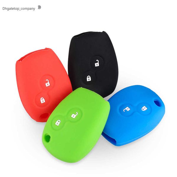 Carro silicone novo keyyou key touch 2 botões para renault kangoo dacia cênica megane sandero captur twingo modus