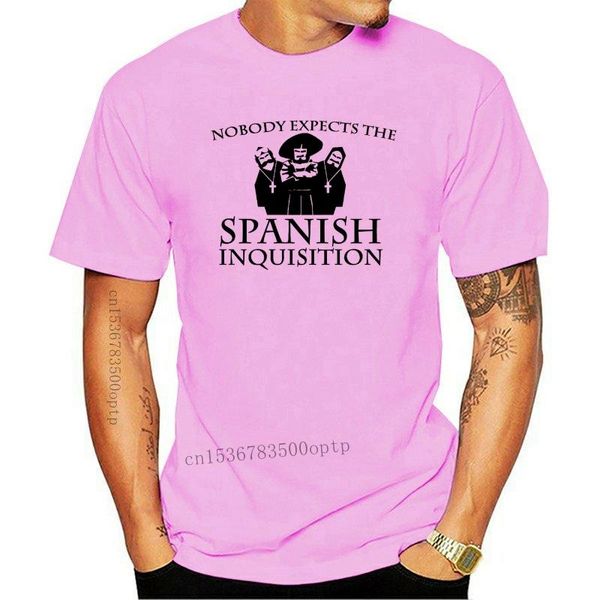 Herren-T-Shirts 4Nobody Expects The Spanish Inquisition Shirt Top Monty PythonrsquoS Flying Circus Outdoor Wear Tee