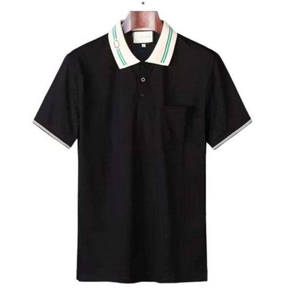 2023Designer fashion top business abbigliamento Polo HugoS logo colletto ricamato dettagli manica corta polo da uomo multicolore multicolore Tee 05