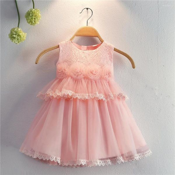 Mädchen Kleider Baby Kleid Tüll Infant Blume Mit Blumen Vestidos De Primera Comunion 2023 Ballkleider Für Mädchen Kleinkind Kleidung