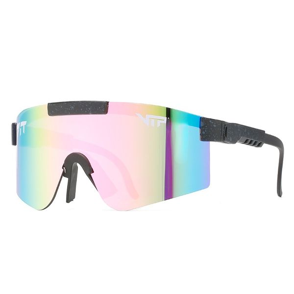 Filme colorido Bolo quente Eyewear Eyewear Novos óculos de ciclismo de estrada Men e feminino Esportes ao ar livre Os óculos escuros