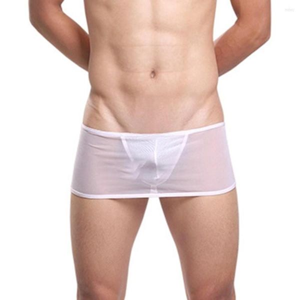 Unterhosen Sexy Mann Unterwäsche Transparent Ultradünne Erotische Versuchung Tanga Verführerischer Rock T-Hose Atmungsaktive Männliche Höschen