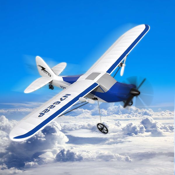 Aeronaves RC elétrico Esporte Cub 500 Plano One One Aviário Aerobático EPP Espuma Epp 2 4GH brinquedos ao ar livre para crianças Presente 762 2 230303
