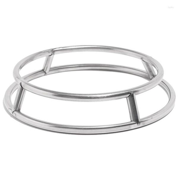 Anel de anel wok de armazenamento de cozinha/aço inoxidável em aço isolado tapetes de panela anel de panela/acessórios WOK